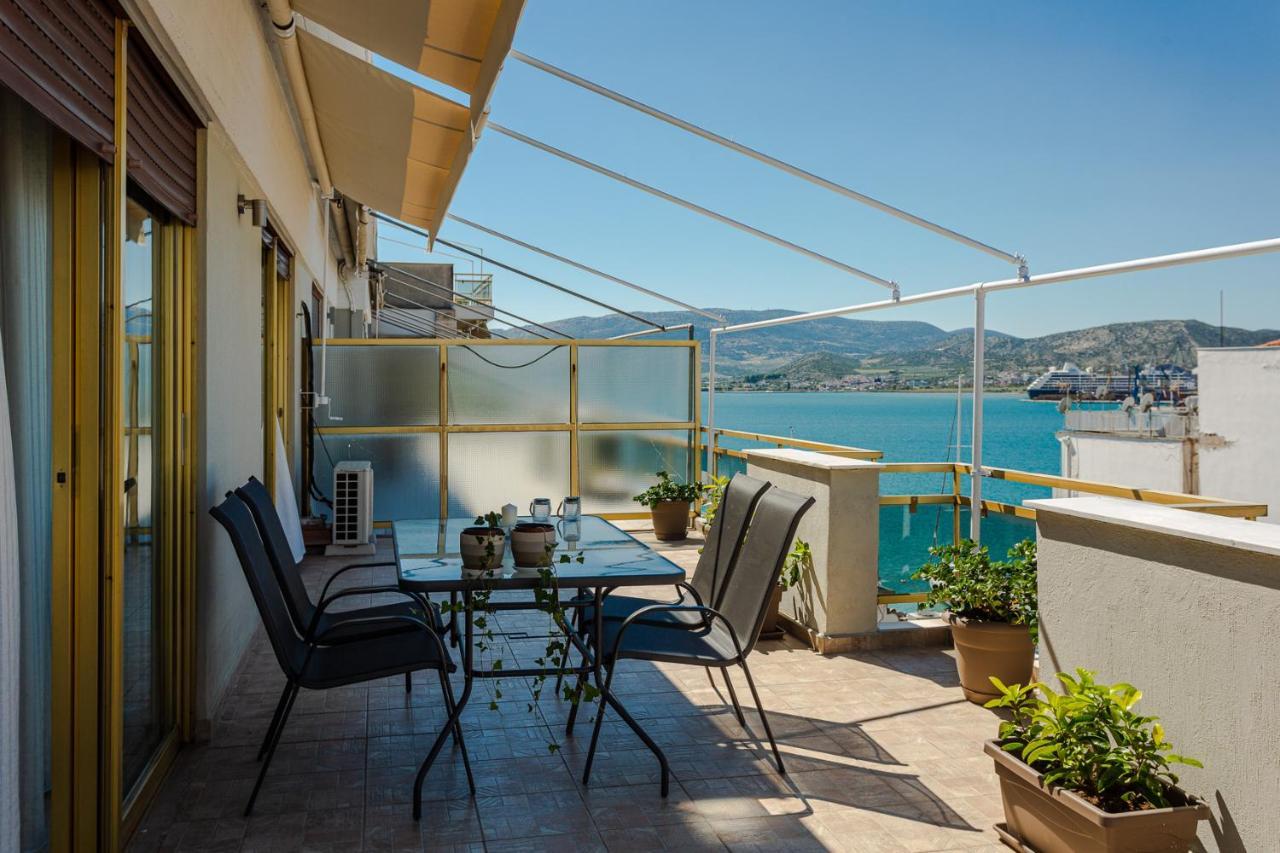 Cozy Seaside Penthouse With Sea & Mountain View. Apartment Волос Екстериор снимка